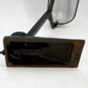 old cast iron lamp base