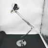Polished articulated desk lamp