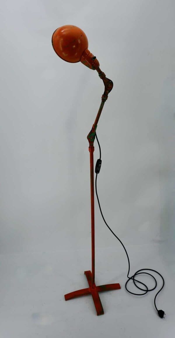Vintage industrial floor lamp