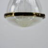lampe vintage en laiton et verre
