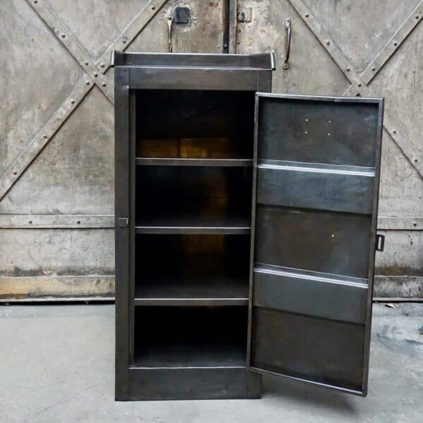 Metal cabinet vintage industrial