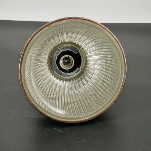 Verre Holophane ancien