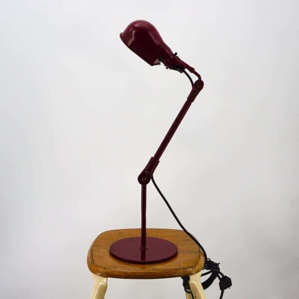 Lampe de bureau industrielle ancienne