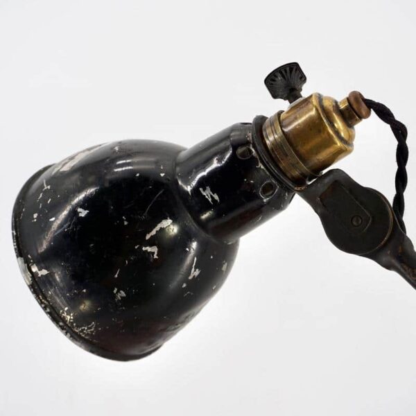 Lampe d'atelier vintage de Bernard Albin Gras