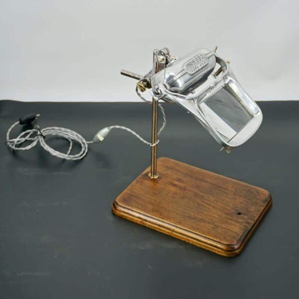 Ancienne lampe loupe d'atelier