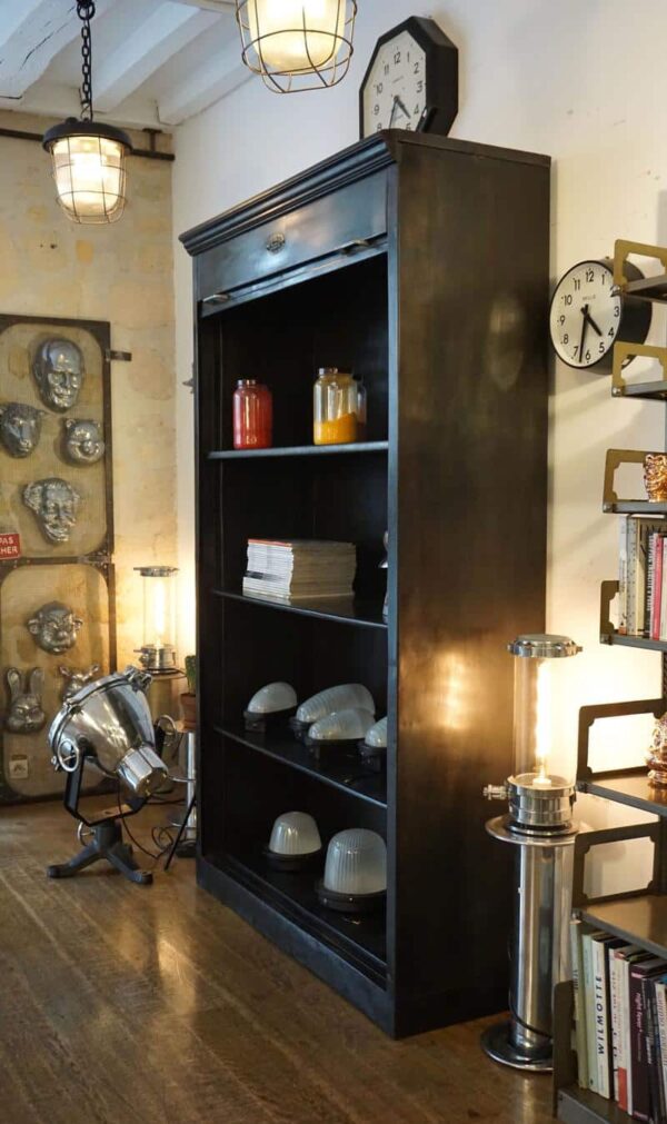 old patinated workshop cabinet