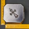 Christian cross, antique jewelry pendant
