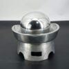 Cast aluminium hat shape