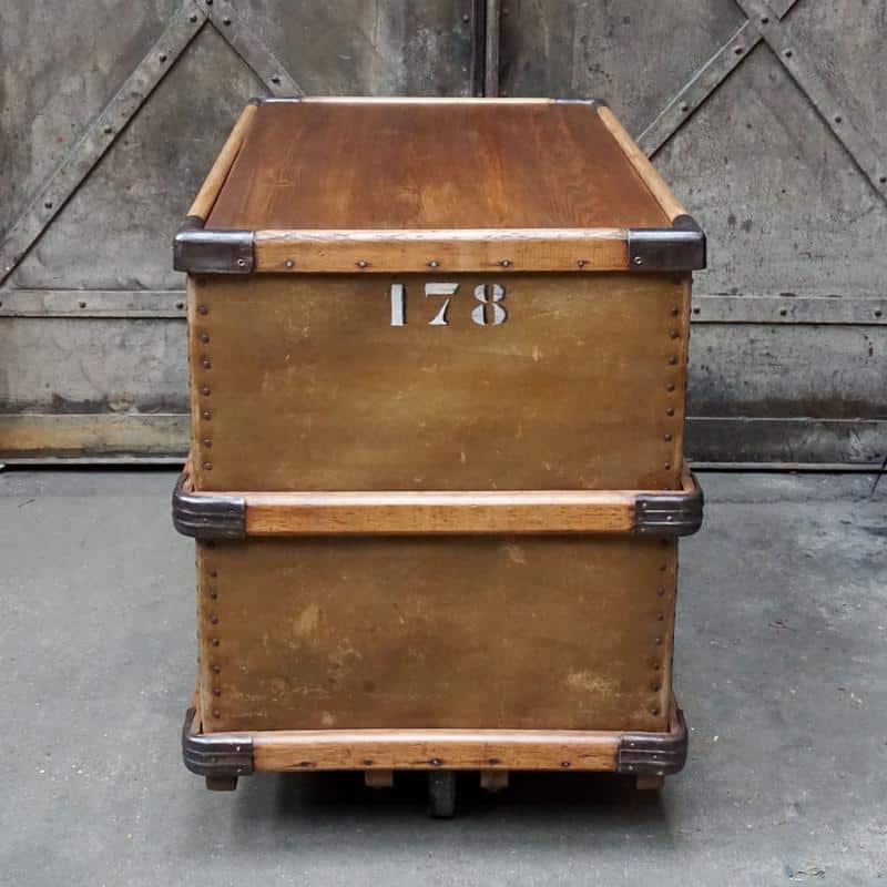 Original antique TV stand