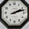 Horloge Lepaute octogonale en acier