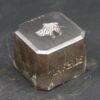 Old model of brooch with cat