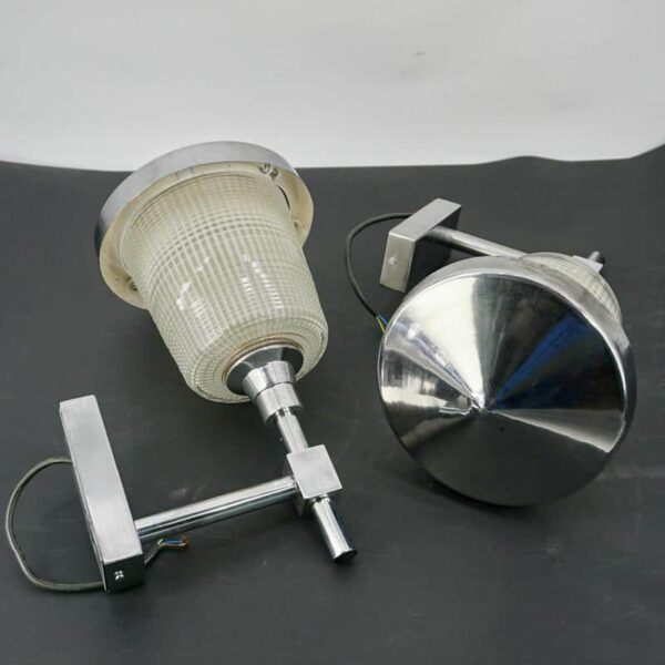 Antique industrial lamp for facade
