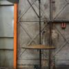 Industrial steam punk floor lamp