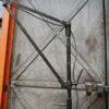 Workshop lamp with integrated table