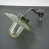 Lampe en tôle émaillée ancienne