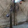 Industrial counterweight floor lamp