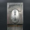 Large steel spoon