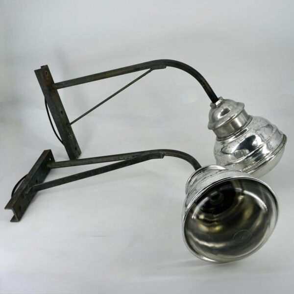 Large antique outdoor sconce