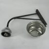 Outdoor lamp with glass globe