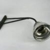Lampe avec bras galvanisé pour extérieur, façade.