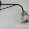 Lampe d'extérieur avec globe en verre