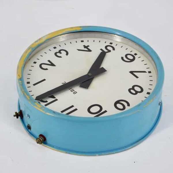 Antique blue clock