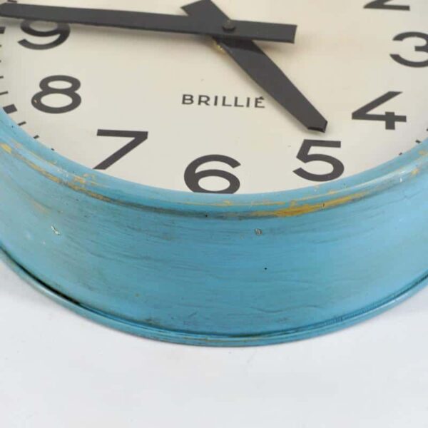 Vintage industrial electric clock