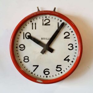 HORLOGE BRILLIE ROUGE
