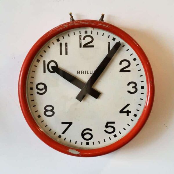 HORLOGE BRILLIE ROUGE