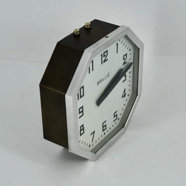 Horloge électrique Brillié Octogonale – Image 2