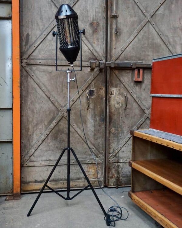 Antique theatre floor lamp