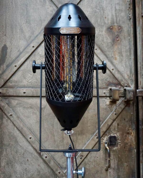 Projecteur Clemancon ancien avec pied d'origine