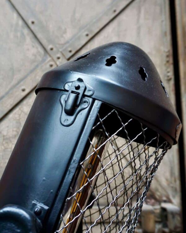Original antique industrial floor lamp