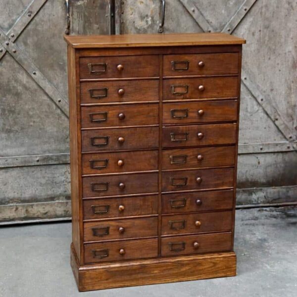 Vintage industrial drawer cabinet