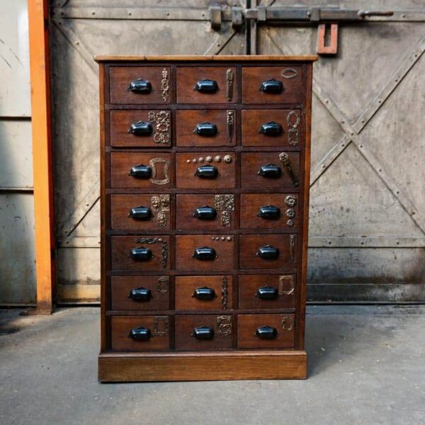 Antique wooden workshop furniture