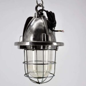 French industrial hanging lampe circa1960