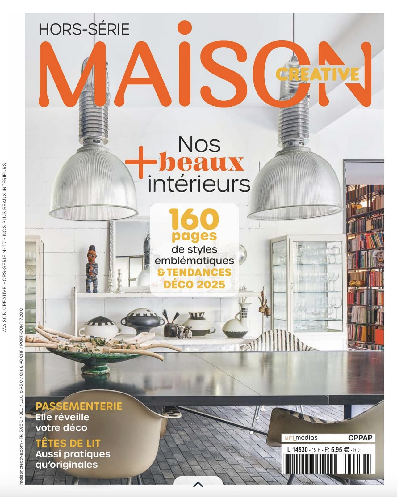 Lampes industrielles de Jérôme Lepert chez Gian Paolo Venier dans Maiosn Créative
