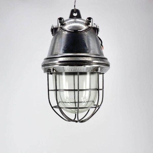 Antique workshop lamp