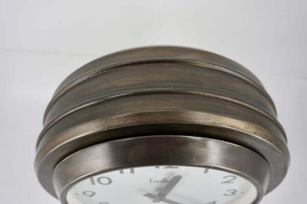 Horloge ancienne double face marque Brillié en état de marche