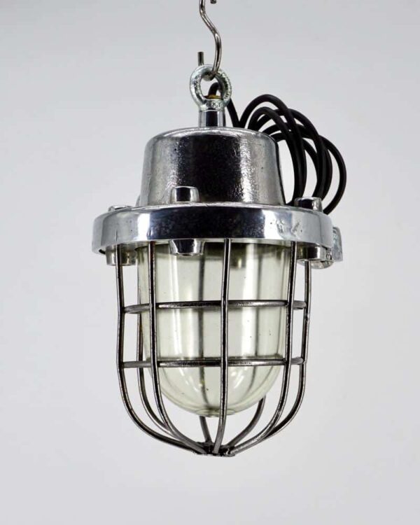 Refurbished vintage industrial lamp