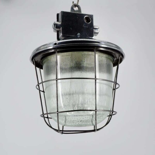 Lightweight industrial ceiling lamp