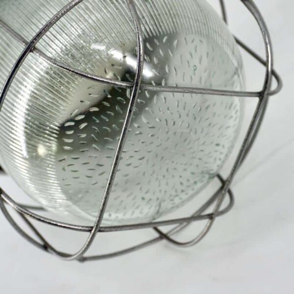 industrial suspension in aluminum and glass