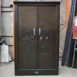 Armoire forte 2 portes ancienne