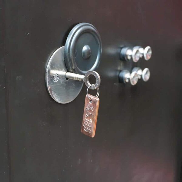 Antique metal furniture