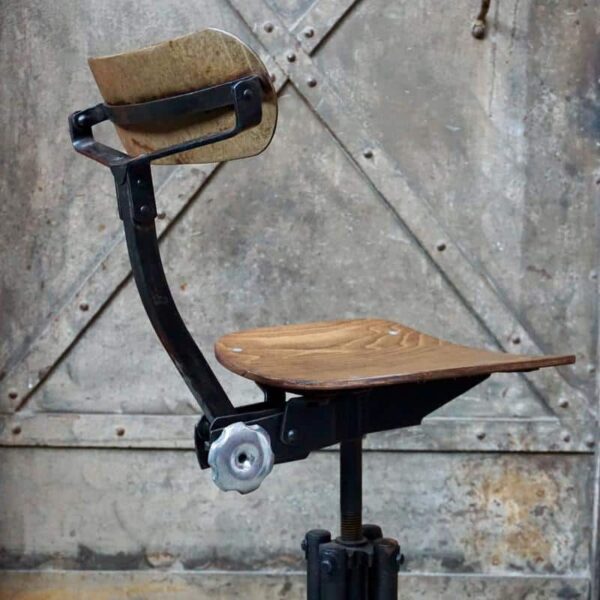 Adjustable industrial office chair