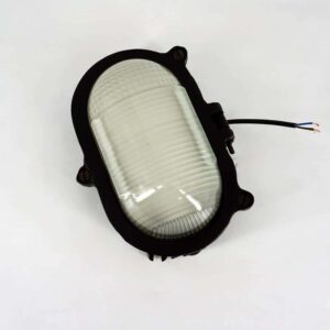 Applique Holophane Fonte et verre