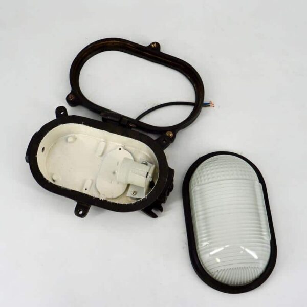 Vintage industrial wall light by HOLOPHANE