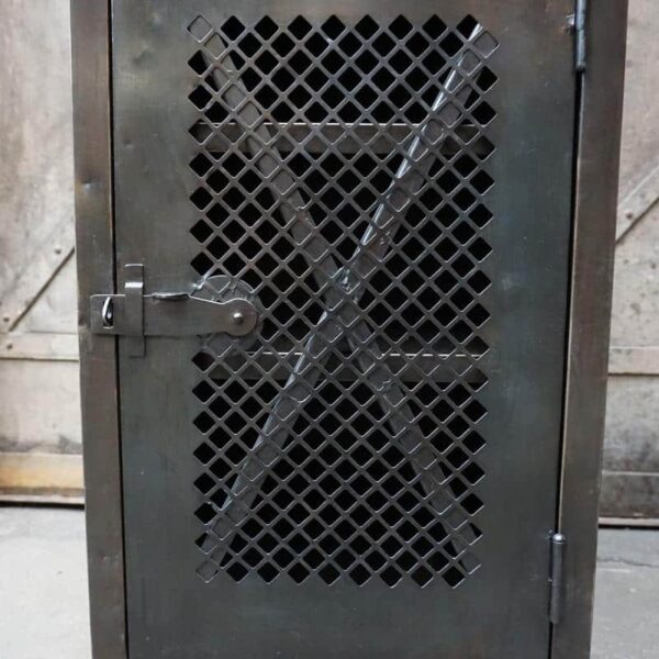 small metal storage cabinet