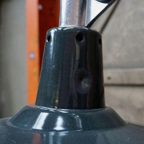 Vintage garage floor lamp