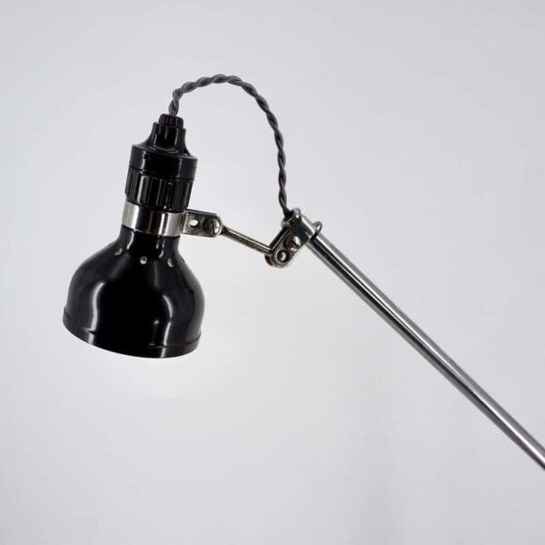 Antique workshop lamp for desk use